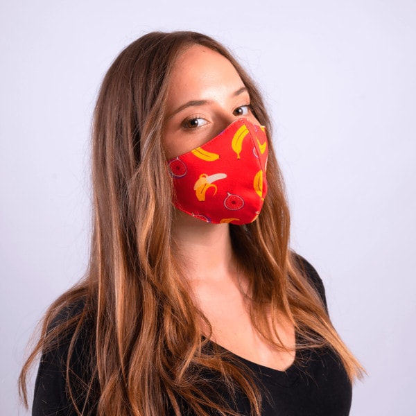 mascarilla homologada reutilizable dabooty ecowear frutas pasion